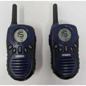 Uniden GMRS380 Walkie Talkies 2-Pack FRS/GMRS 2-Way Radios VOX LCD 5 Mile Range